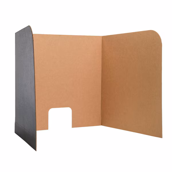 Computer Lab Privacy Screen, Large, 26in x 23in x 22in, PK12